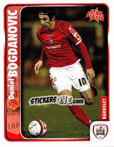 Sticker Daniel Bogdanovic - Coca-Cola Championship 2009-2010 - Panini