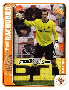 Sticker Paul Rachubka - Coca-Cola Championship 2009-2010 n. 25 - Panini