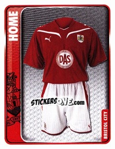 Figurina Home Kit - Coca-Cola Championship 2009-2010 - Panini