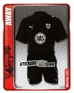 Figurina Away Kit - Coca-Cola Championship 2009-2010 - Panini