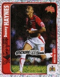 Figurina Danny Haynes - Coca-Cola Championship 2009-2010 - Panini