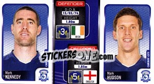 Sticker Mark Kennedy / Mark Hudson 