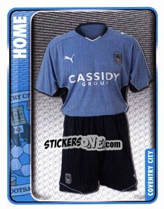 Cromo Home Kit - Coca-Cola Championship 2009-2010 - Panini