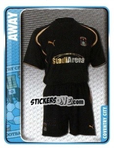 Cromo Away Kit - Coca-Cola Championship 2009-2010 n. 65 - Panini