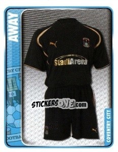 Cromo Away Kit - Coca-Cola Championship 2009-2010 - Panini