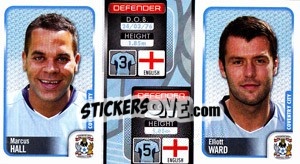 Sticker Marcus Hall / Elliott Ward 