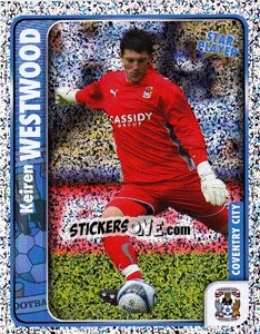 Sticker Keiren Westwood - Coca-Cola Championship 2009-2010 n. 70 - Panini