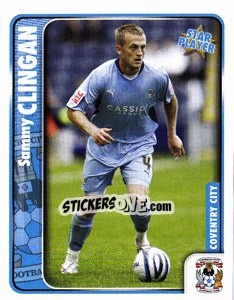 Figurina Sammy Clingan - Coca-Cola Championship 2009-2010 n. 71 - Panini