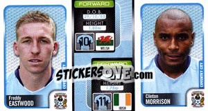 Sticker Freddy Eastwood / Clinton Morrison 