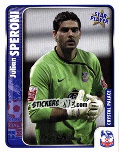 Figurina Julian Speroni - Coca-Cola Championship 2009-2010 n. 85 - Panini