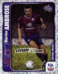 Sticker Darren Ambrose - Coca-Cola Championship 2009-2010 n. 86 - Panini