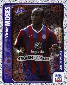 Sticker Victor Moses - Coca-Cola Championship 2009-2010 n. 87 - Panini