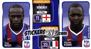 Cromo Victor Moses / Alassane N'Diaye 