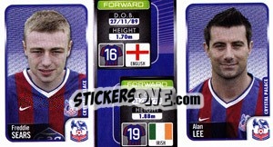 Sticker Freddie Sears / Alan Lee  - Coca-Cola Championship 2009-2010 n. 92 - Panini