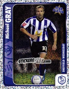 Sticker Michael Gray - Coca-Cola Championship 2009-2010 n. 337 - Panini