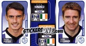 Sticker Darren Potter / James O'Connor 