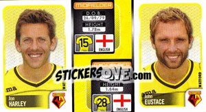 Sticker Jon Harley / John Eustace  - Coca-Cola Championship 2009-2010 n. 369 - Panini