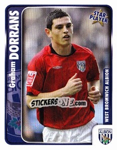 Sticker Graham Dorrans - Coca-Cola Championship 2009-2010 n. 382 - Panini