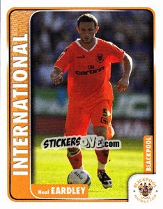 Sticker Neal Eardley - Coca-Cola Championship 2009-2010 n. 94 - Panini