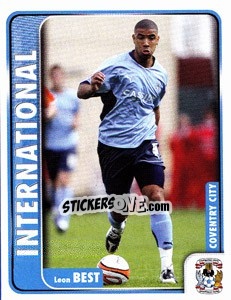 Sticker Leon Best - Coca-Cola Championship 2009-2010 - Panini