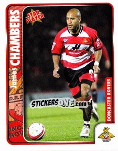Sticker James Chambers - Coca-Cola Championship 2009-2010 n. 123 - Panini
