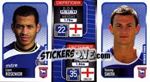Cromo Liam Rosenior / Tommy Smith  - Coca-Cola Championship 2009-2010 n. 136 - Panini