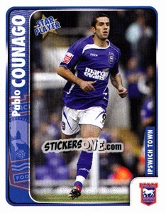 Sticker Pablo Counago - Coca-Cola Championship 2009-2010 n. 140 - Panini
