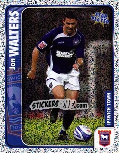 Sticker Jon Walters - Coca-Cola Championship 2009-2010 n. 141 - Panini
