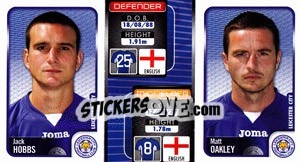 Sticker Jack Hobbs / Matt Oakley  - Coca-Cola Championship 2009-2010 n. 152 - Panini