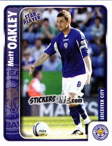 Sticker Matt Oakley - Coca-Cola Championship 2009-2010 n. 153 - Panini