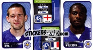 Sticker Matty Fryatt / Danny N'Guessan  - Coca-Cola Championship 2009-2010 n. 159 - Panini