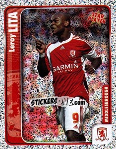 Sticker Leroy Lita - Coca-Cola Championship 2009-2010 n. 171 - Panini
