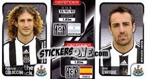 Sticker Fabricio Coloccini / Jose Enrique 