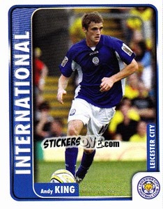 Sticker Andy King - Coca-Cola Championship 2009-2010 n. 192 - Panini