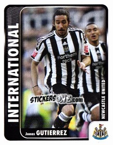 Cromo Jonas Gutierrez - Coca-Cola Championship 2009-2010 - Panini