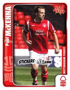 Cromo Paul Mckenna - Coca-Cola Championship 2009-2010 - Panini