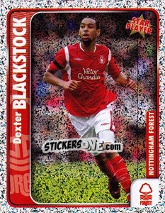 Sticker Dexter Blackstock - Coca-Cola Championship 2009-2010 n. 209 - Panini