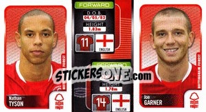 Sticker Nathan Tyson / Joe Garner  - Coca-Cola Championship 2009-2010 n. 212 - Panini