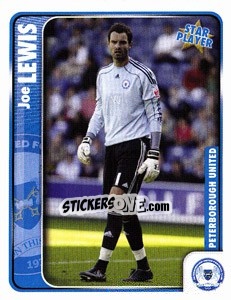 Sticker Joe Lewis - Coca-Cola Championship 2009-2010 n. 221 - Panini