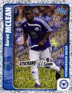 Sticker Aaron Mclean - Coca-Cola Championship 2009-2010 n. 222 - Panini