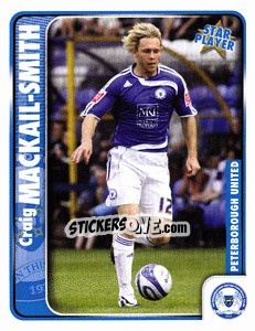 Sticker Craig Mackail-Smith - Coca-Cola Championship 2009-2010 n. 224 - Panini