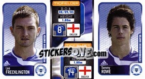 Sticker Lee Frecklington / Tommy Rowe  - Coca-Cola Championship 2009-2010 n. 225 - Panini