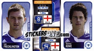 Cromo Lee Frecklington / Tommy Rowe  - Coca-Cola Championship 2009-2010 - Panini