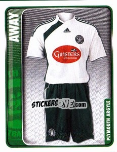 Cromo Away Kit - Coca-Cola Championship 2009-2010 - Panini