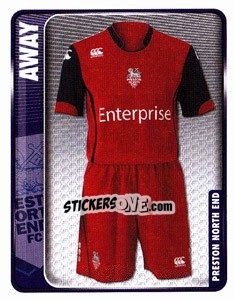 Cromo Away Kit - Coca-Cola Championship 2009-2010 - Panini