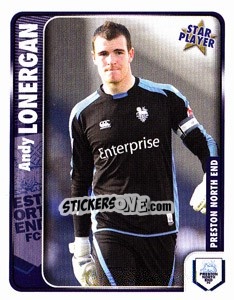 Sticker Andy Lonergan - Coca-Cola Championship 2009-2010 n. 251 - Panini