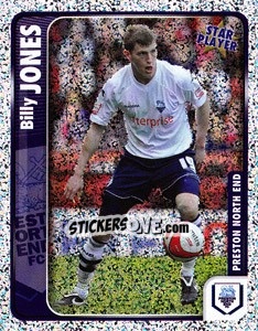 Sticker Billy Jones - Coca-Cola Championship 2009-2010 n. 252 - Panini