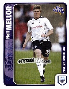 Sticker Neil Mellor - Coca-Cola Championship 2009-2010 n. 254 - Panini