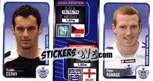 Sticker Radek Cerny / Peter Ramage  - Coca-Cola Championship 2009-2010 - Panini