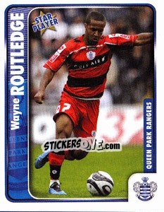 Sticker Wayne Routledge - Coca-Cola Championship 2009-2010 n. 267 - Panini
